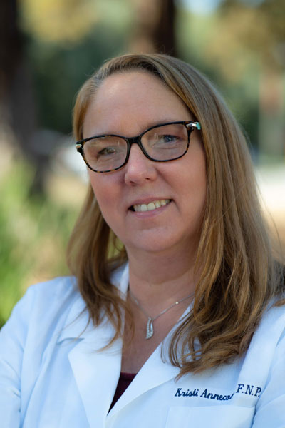 Kristi M. Annecone, FNP, with Allergy and Asthma Associate sof Northern California